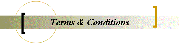 Terms & Conditions